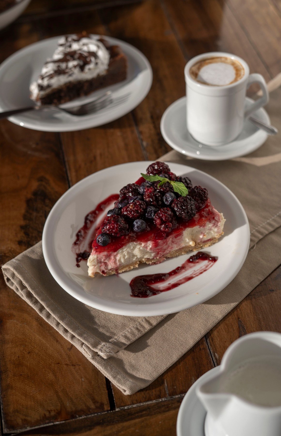 Cheesecake de frutos rojos